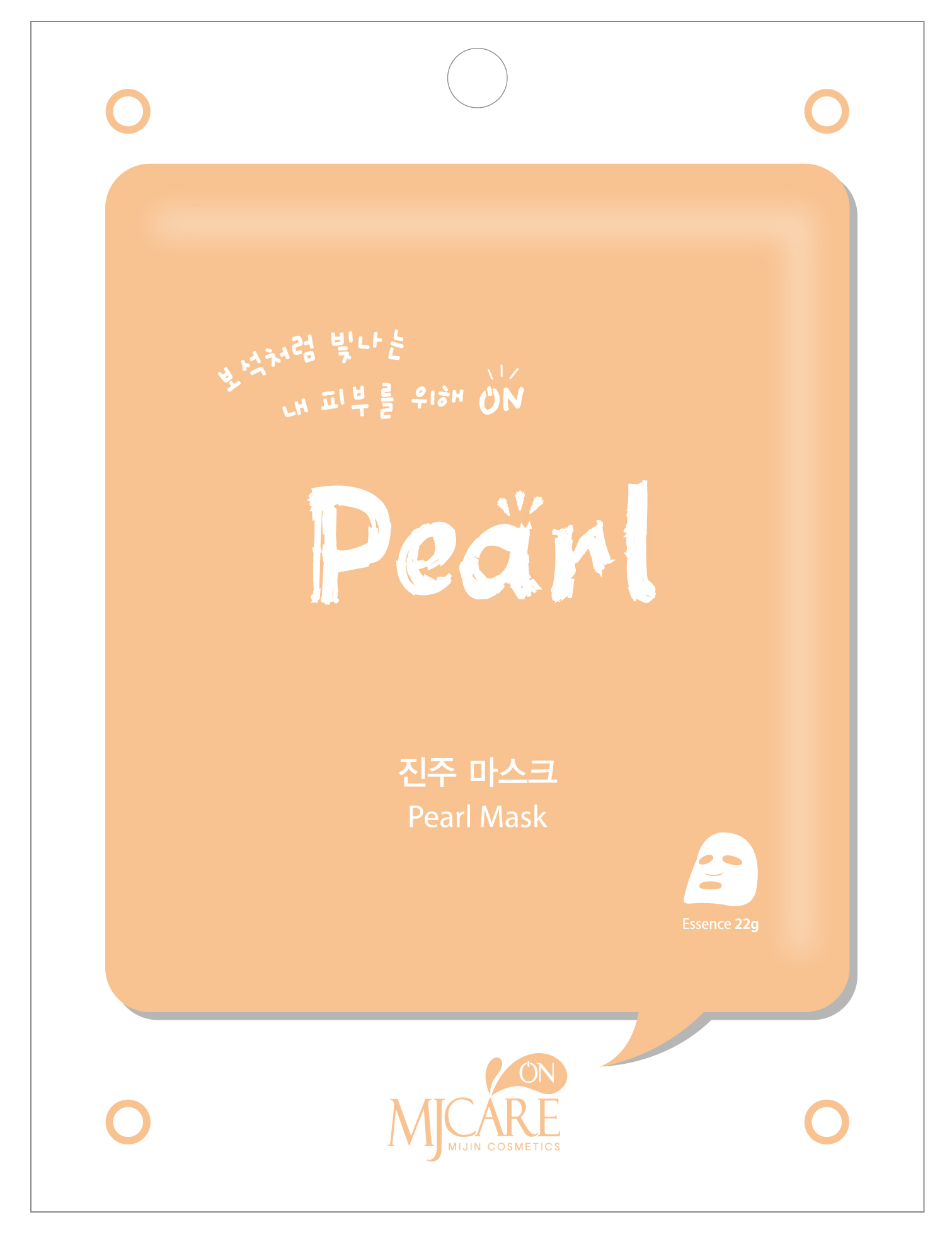 фото Маска для лица mijin mj care pearl mask 22 г