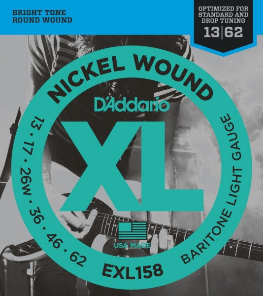 

Струны для электрогитары D ADDARIO EXL158