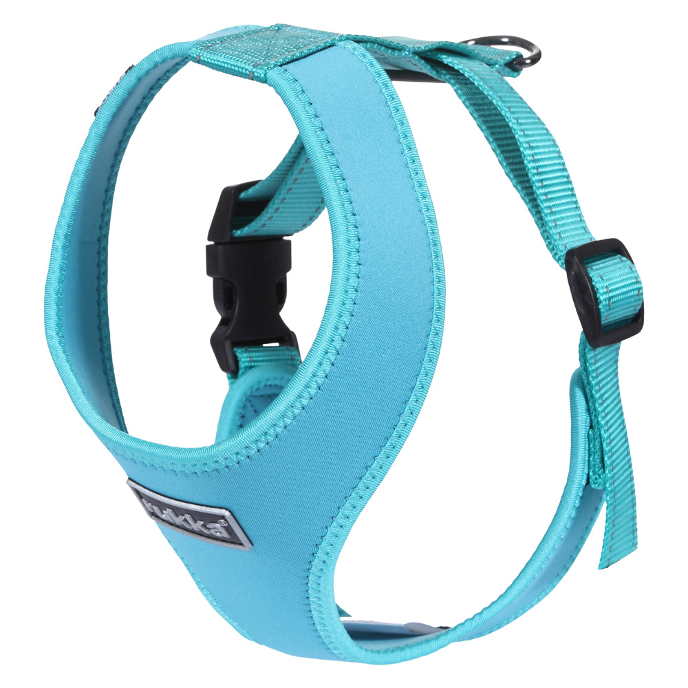 Шлейка для собак RUKKA Mini comfort, голубая, 35-52см х 28см