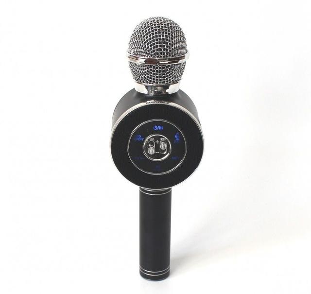 

Микрофон-колонка NoBrand WS-668 Black, WS-668