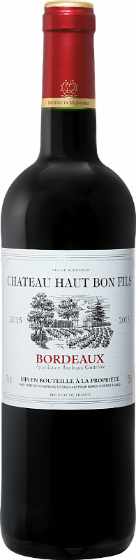 

Вино Chateau Haut Bon Fils Bordeaux AOC