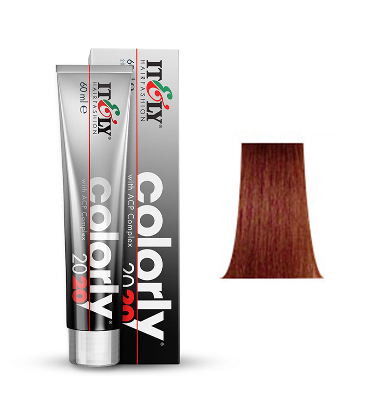 фото Краска itely hairfashion colorly 2020 dark titian blonde - 6t темно-русый тициан 60 мл