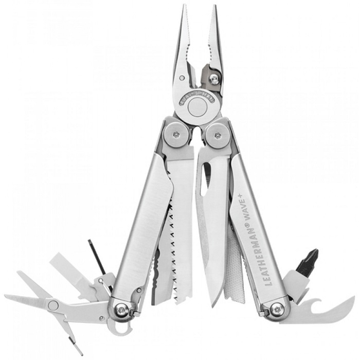 Мультитул Leatherman Wave Plus серебристый 17 опций 24990₽