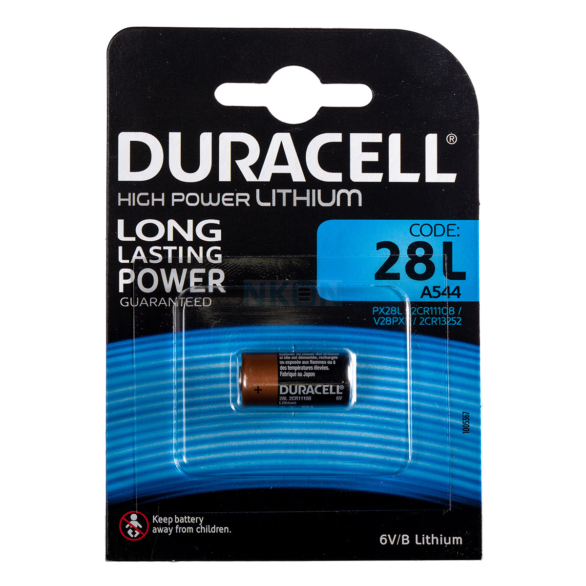 

Батарейка Duracell 6V 28L 1 шт