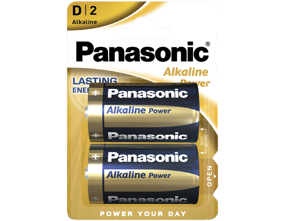 

Батарейка Panasonic Alkaline Power LR20REB/2BP 2 шт, Panasonic-6