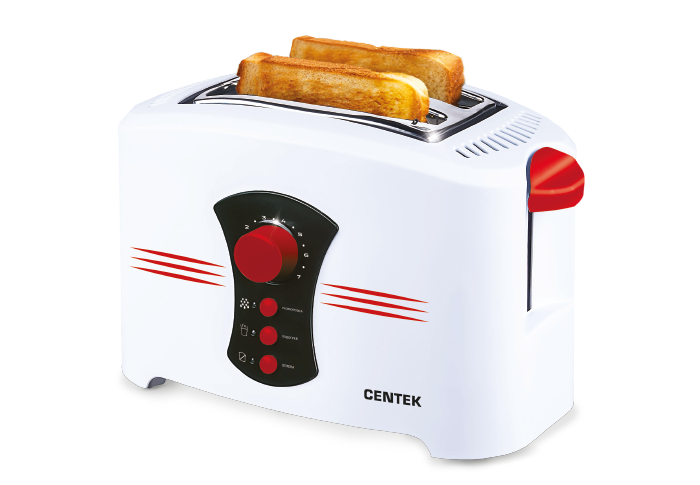 Тостер Centek CT-1426 White тостер centek ст 1432 red 850вт