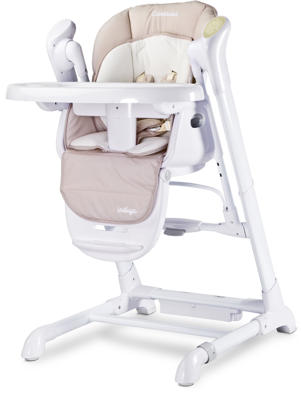 Стульчик для кормления Caretero Indigo Beige