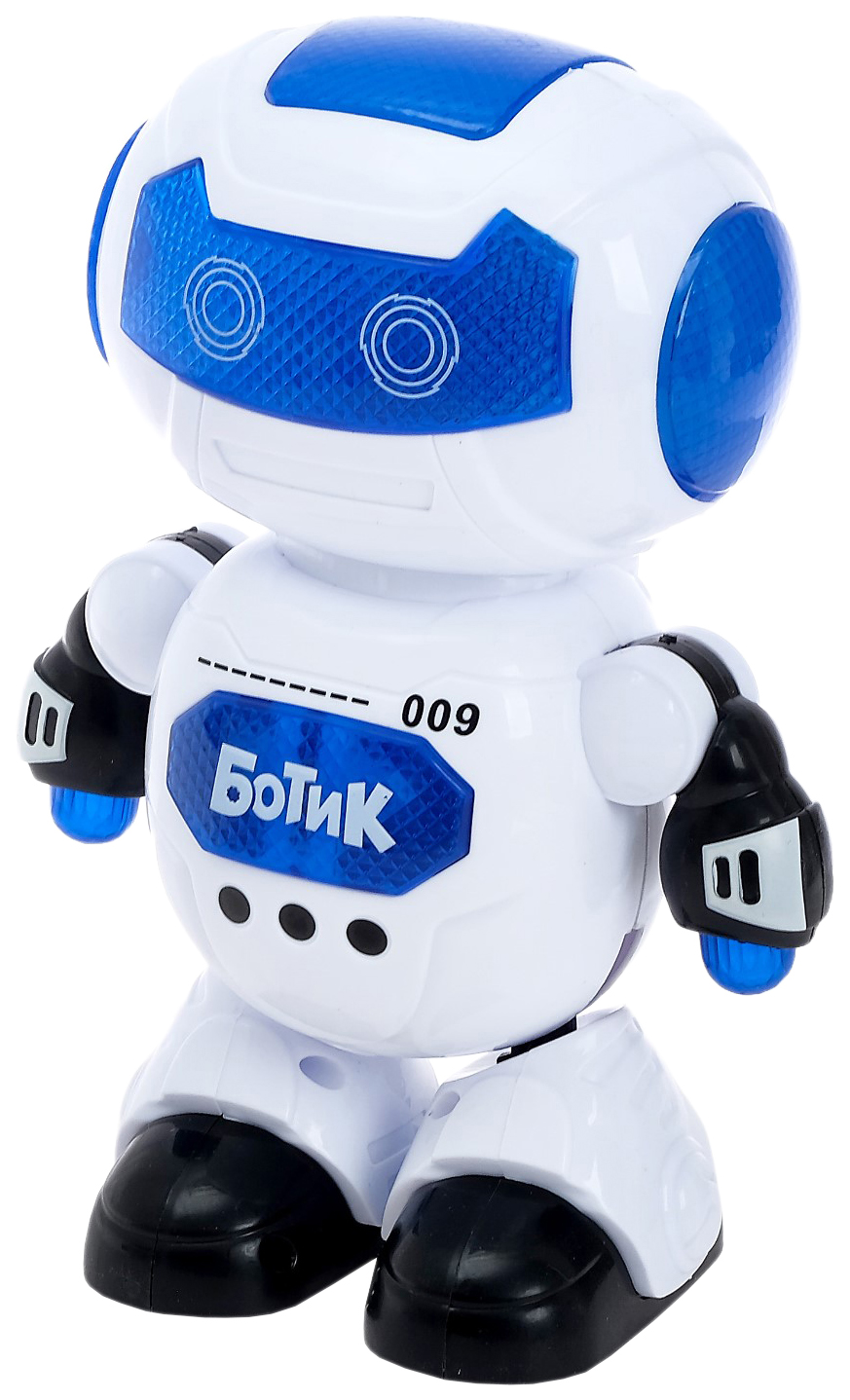 Робот «Ботик» музыкальный, танцует, русский звуковой чип, световые эффекты WOOW TOYS робот музыкальный световые и звуковые эффекты ездит белый