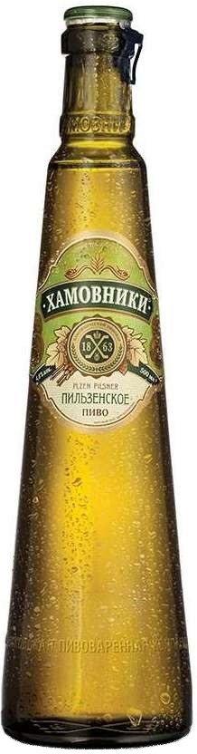 

Пиво Hamovniki Pilzenskoe 0.47 л, Светлое