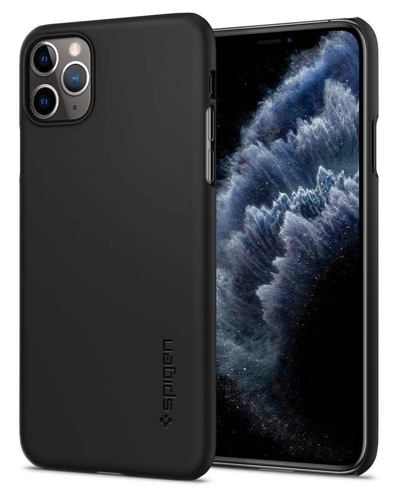 

Чехол Spigen Thin Fit 077CS27225 для iPhone 11 Pro Black