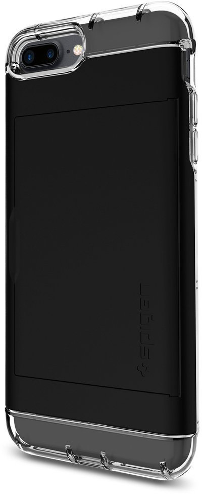 

Чехол-визитница Spigen Crystal Wallet для Apple iPhone 7 Plus/8 Plus Black (043CS20986)