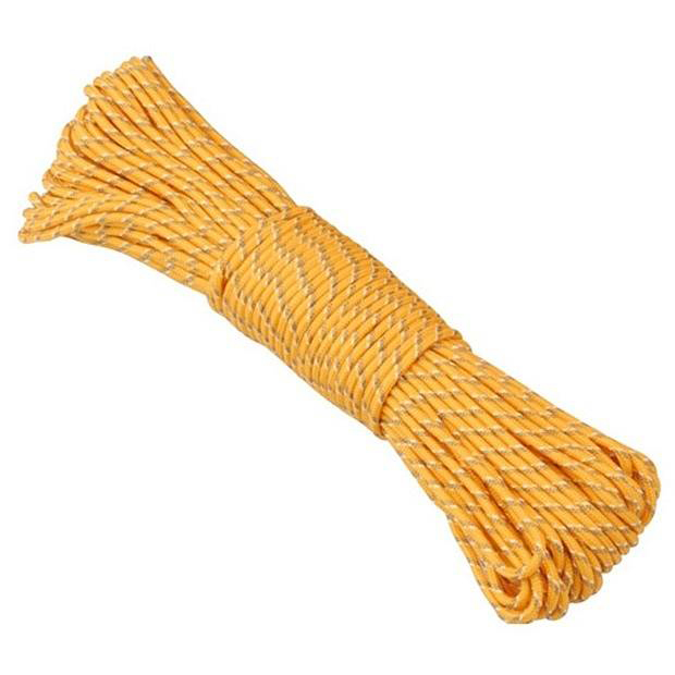 фото Веревка люминесцентная acecamp polypro rope 5 мм x 20 м 9082-yellow ace camp