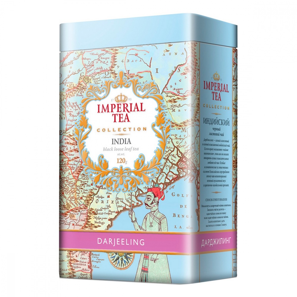 

Чай Imperial Tea Collection Дарджилинг черный листовой 120 г