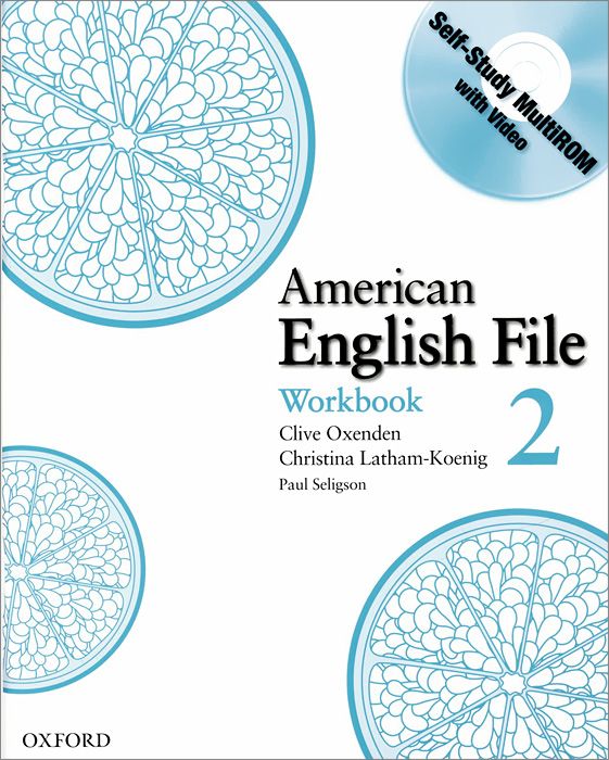 

Книга American English File 2. Workbook (+ CD-ROM)