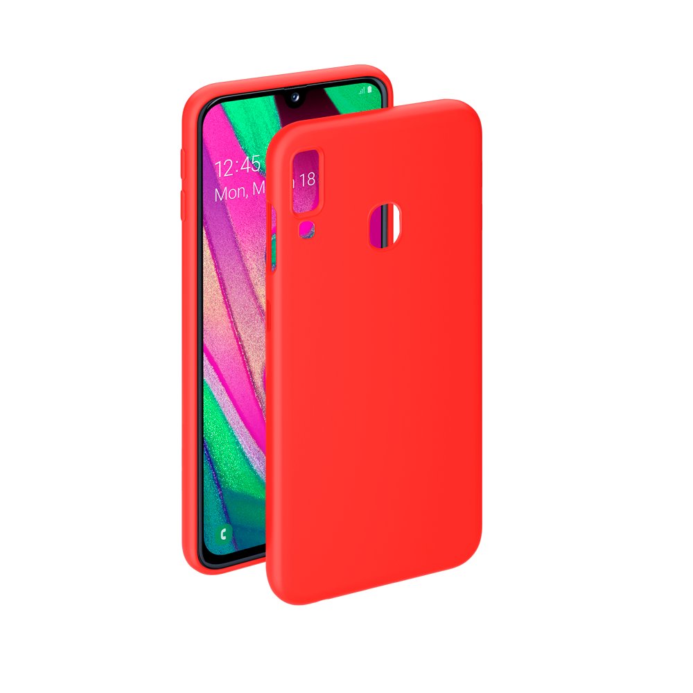 фото Чехол deppa gel color case для samsung galaxy a40 (2019) red