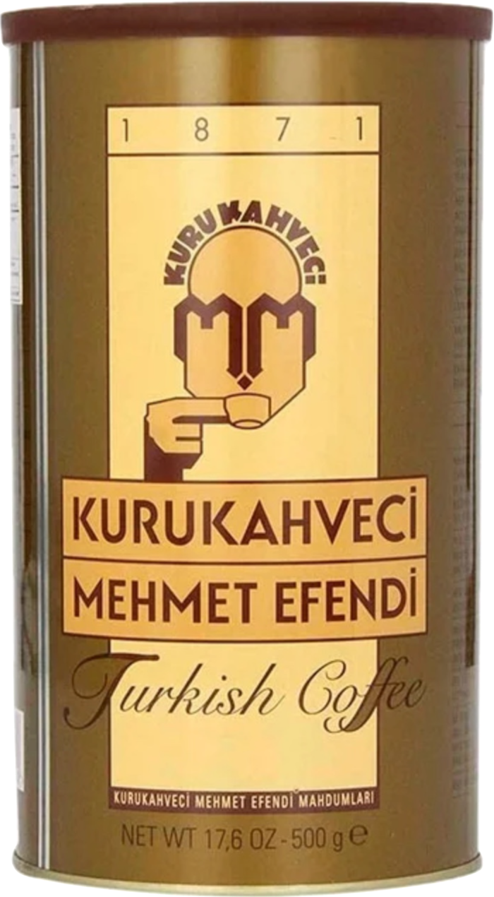 

Кофе молотый Kurukahveci Mehmet Efendi жестяная банка 500 г