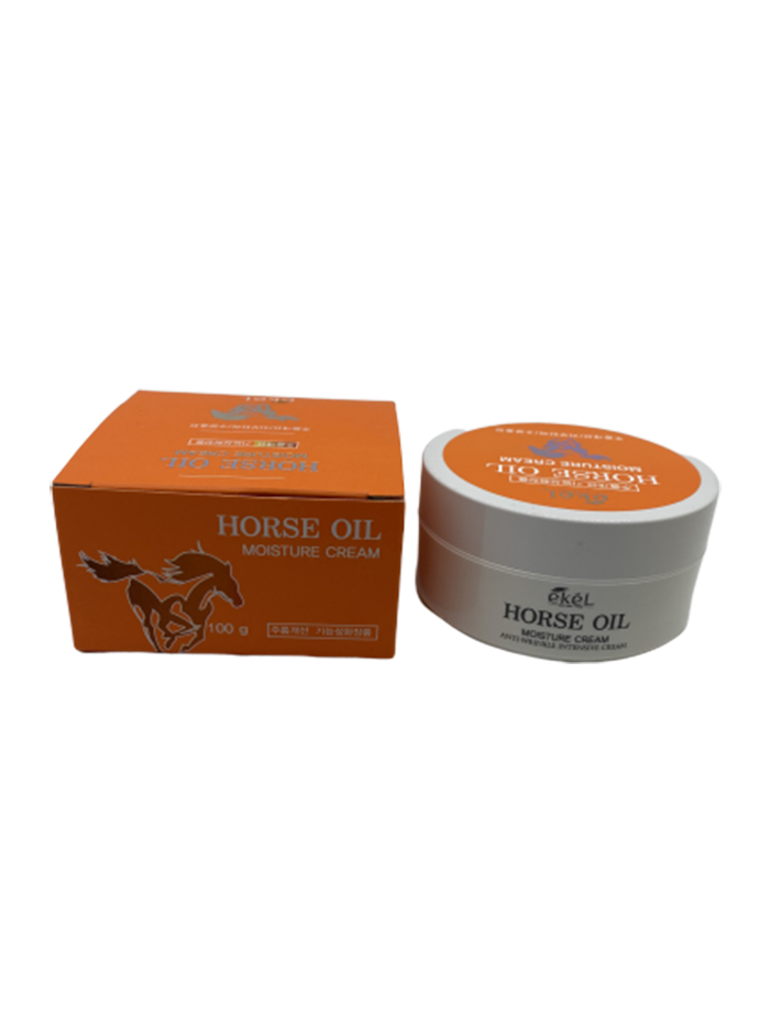 фото Крем для лица с лошадиным жиром ekel moisture cream horse oil 100 мл