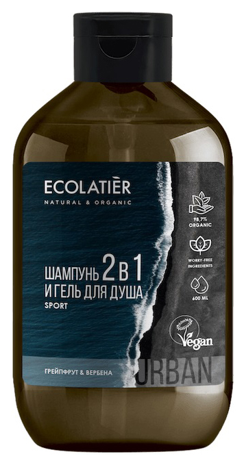 фото Гель для душа ecolatier грейпфрут и вербена 600 мл