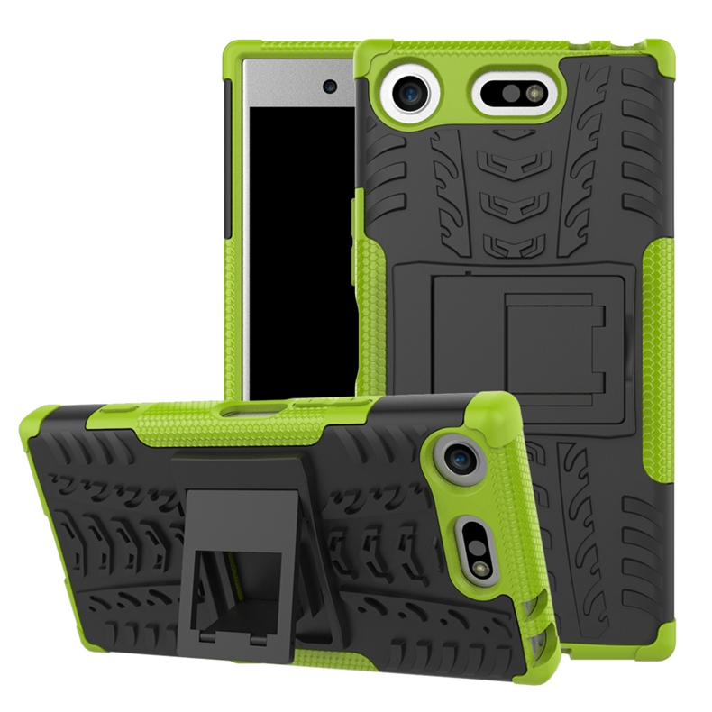

Чехол MyPads для Sony Xperia XZ1 Compact Black/Green