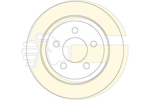 фото Тормозной диск girling 6063864