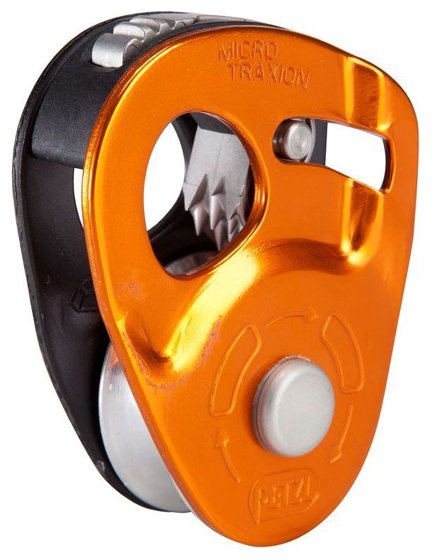 Блок с фиксатором Petzl Micro Traxion