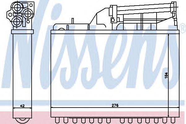 

Радиатор Nissens 70502