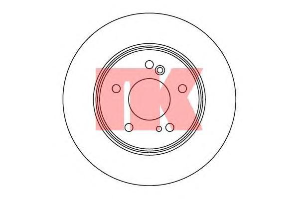 фото Тормозной диск nk 203326