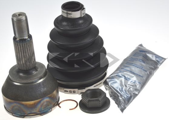 

Шарнирный комплект, приводной вал GKN-Spidan 303332