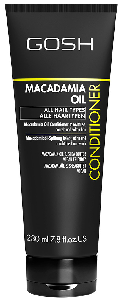 Купить Кондиционер для волос Gosh Macadamia Oil 230 мл, GOSH COPENHAGEN