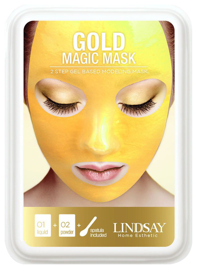 

Маска для лица Lindsay Luxury Gold Magic Mask 65 г + 15 г