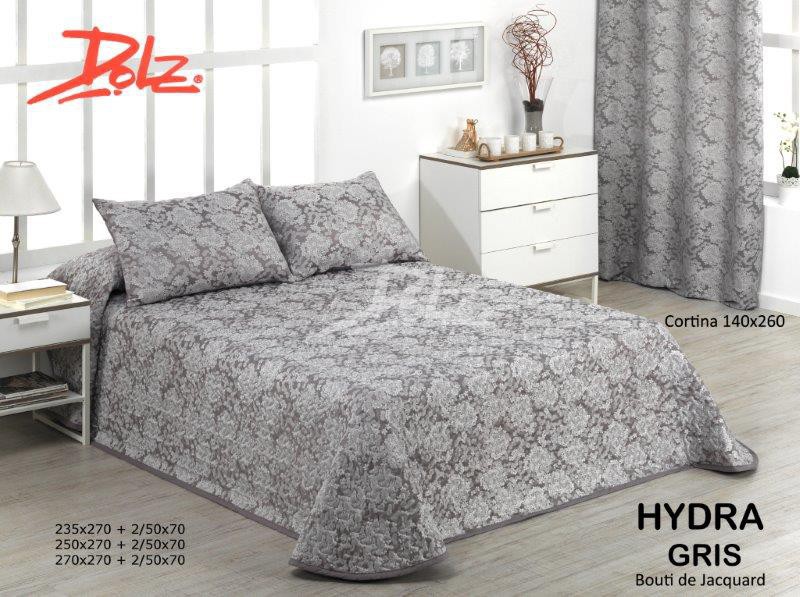 Покрывало+2 нав, DOLZ арт,Hydra gris 250х270