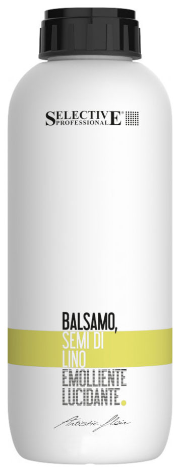 Бальзам для волос Selective Professional Balsamo Al Semi Di Lino 1 л
