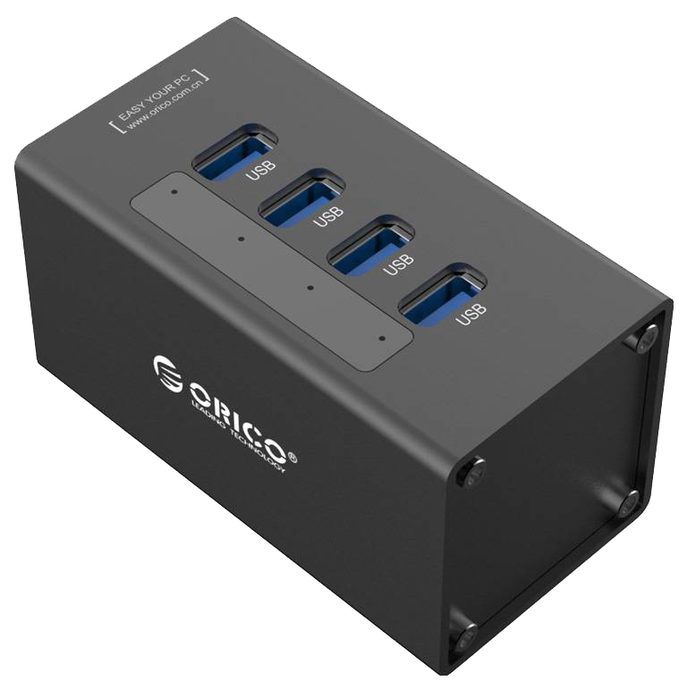 

Разветвитель для компьютера Orico A3H4-BK 4-Ports Black, A3H4-BK