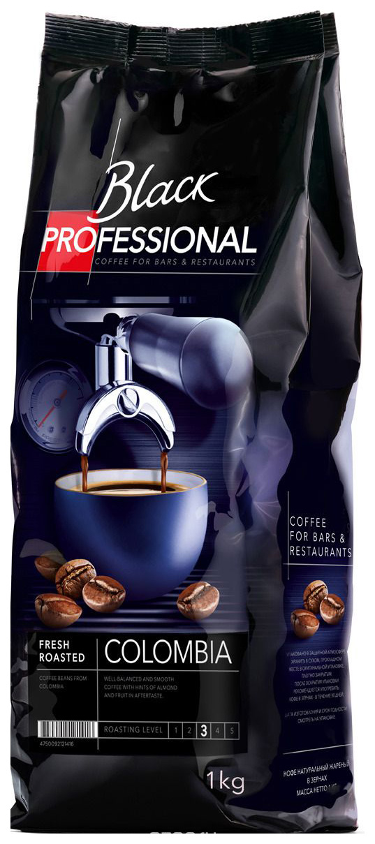 

Кофе в зернах Black Professional ampire Columbia 1 кг