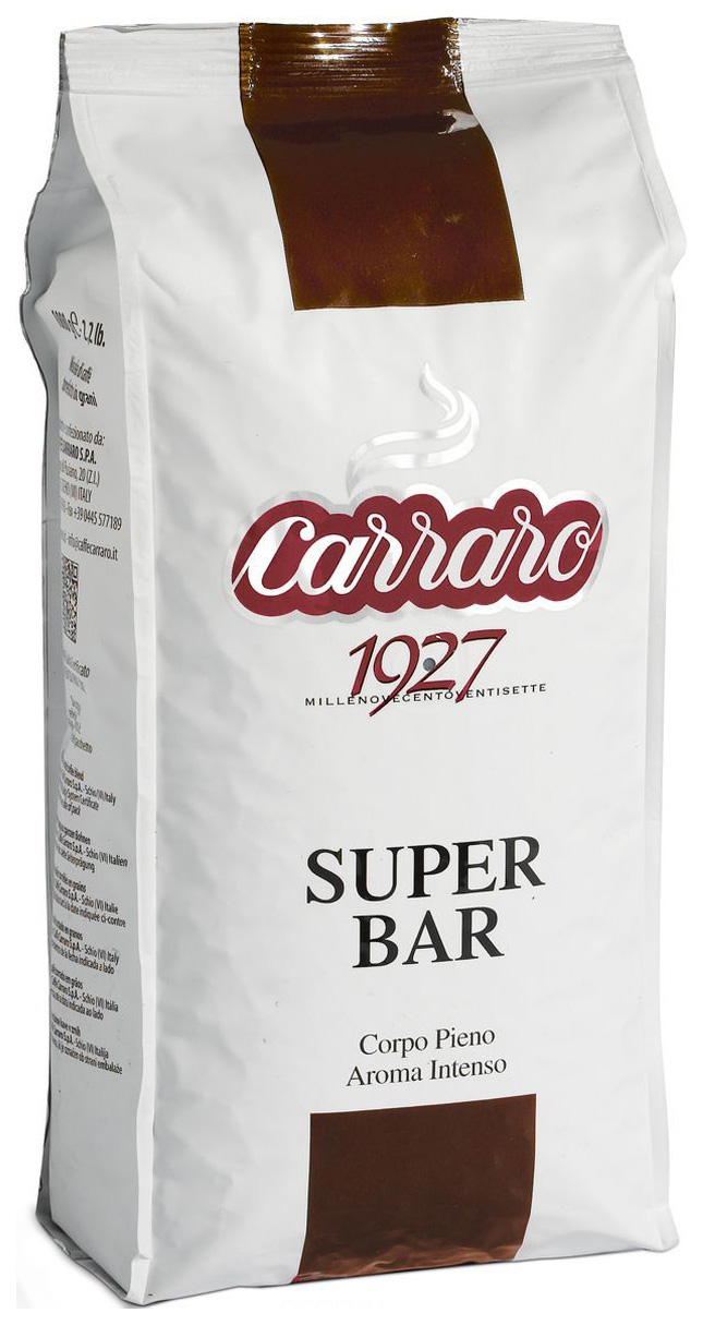 Кофе в зернах Carraro Super Bar 1 кг