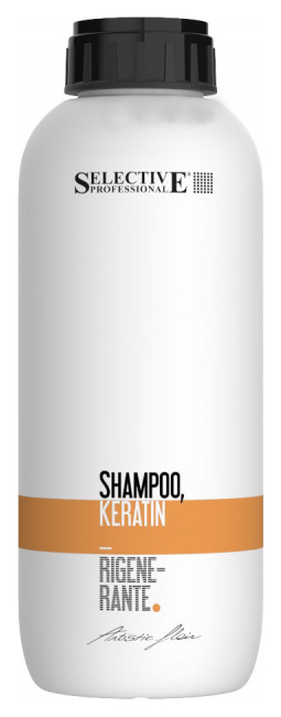 Купить Шампунь Selective Professional Shampoo Keratin Rigenerante 1000 мл