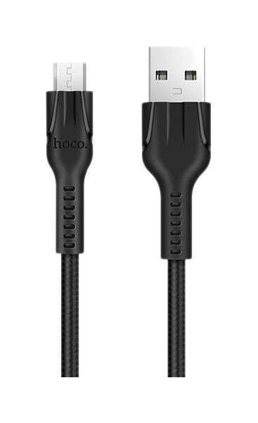 фото Кабель hoco u31 1m micro usb черный