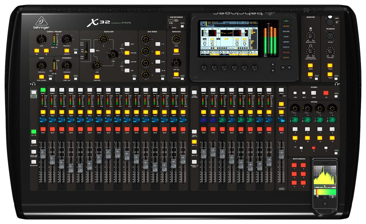 Цифровой программируемый микшер Behringer X32