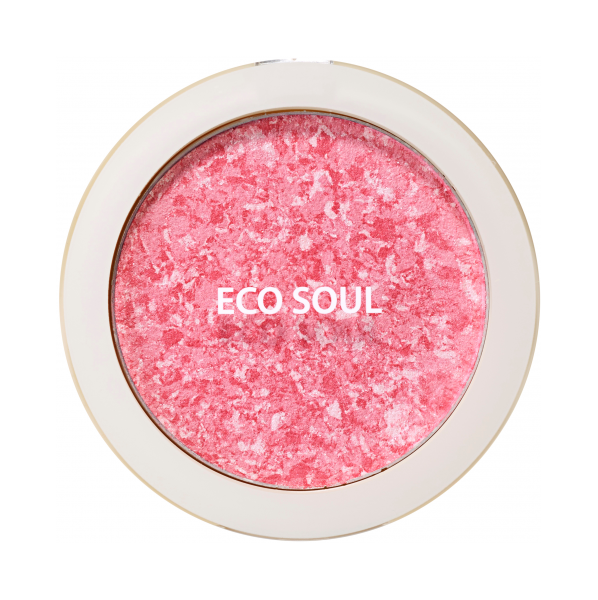

Румяна The Saem Eco Soul Carnival Blush Rose 9,5 г