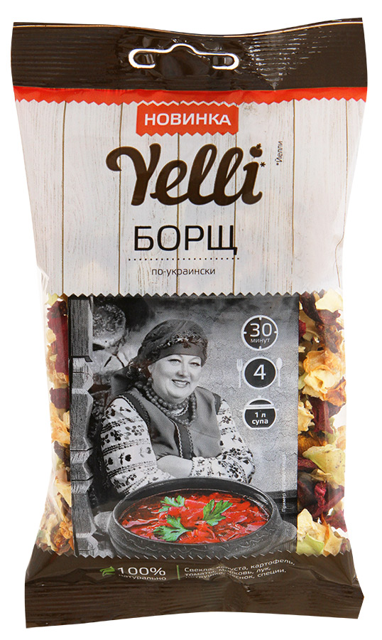 

Борщ Yelli по-украински 60 г