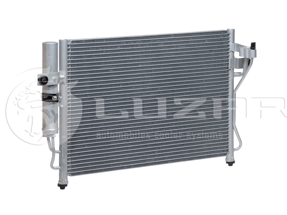 фото Радиатор кондиционера luzar для hyundai getz 2002- m/a lrac081c1