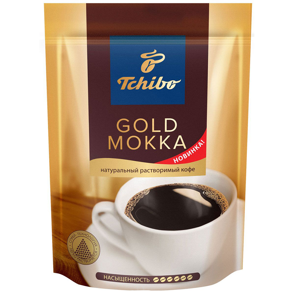 

Кофе Tchibo голд мокка растворимый с добавлением молотого 70 г