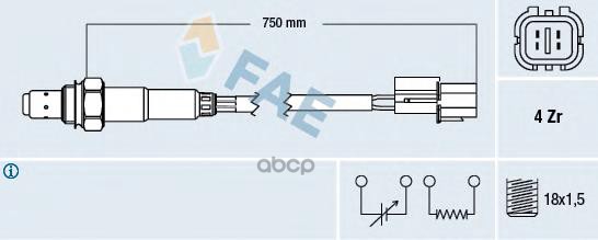 фото Лямбда-зонд fae 77291