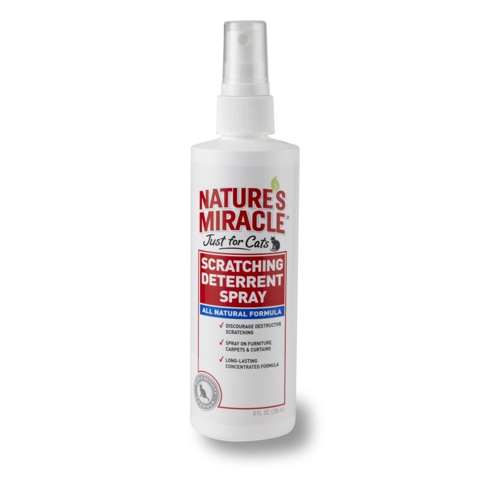 Спрей для защиты от царапания для кошек Nature’s Miracle Scratching Deterrent, 236 мл