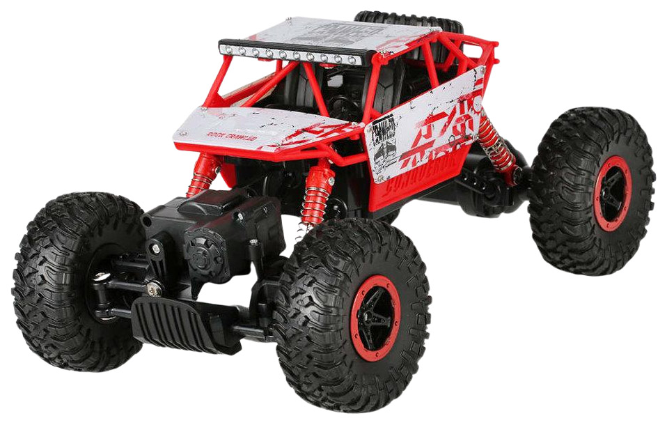 Радиоуправляемый краулер HuangBo Toys Rock Through HB-P1801 4WD 1:18 2.4G wl toys радиоуправляемый гексакоптер skywalker hd камера