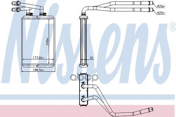 

Радиатор отопителя Nissens 73990