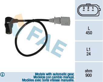 

Датчик автомобильный FAE 79055
