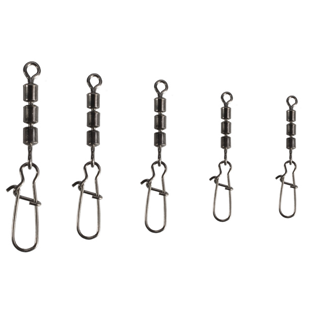 

Вертлюг Mikado Fastlock BN 10 кг, 12 шт., Серый, Fastlock BN