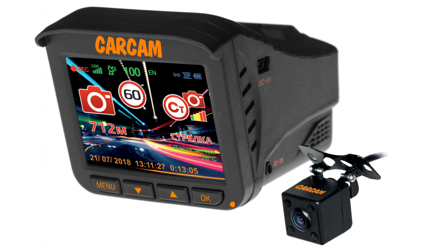 фото Видеорегистратор carcam combo 5s