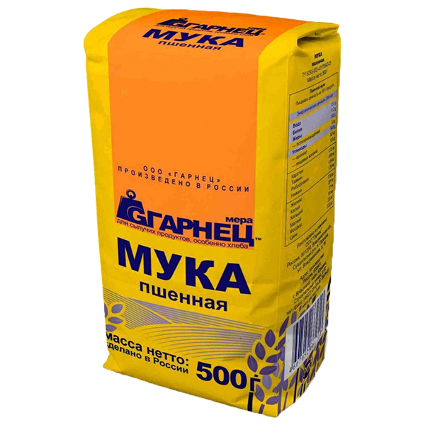 Мука Гарнец пшенная 500 г